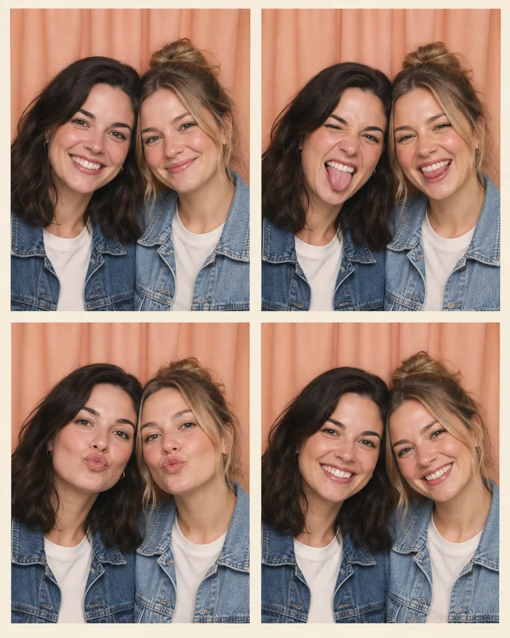 Bestie Photo Booth example