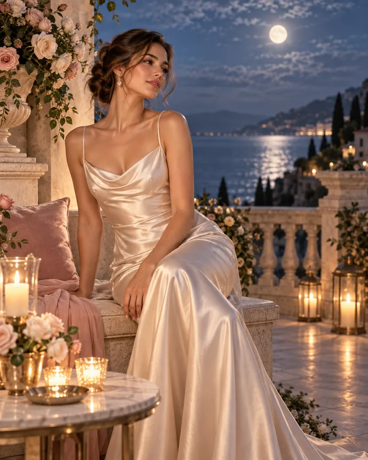 Moonlit Satin example