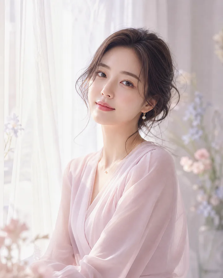 Dreamy portrait portrait style example
