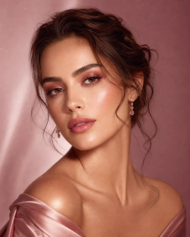 Rose editorial portrait style example